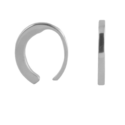 Srebrny kolczyk nausznica