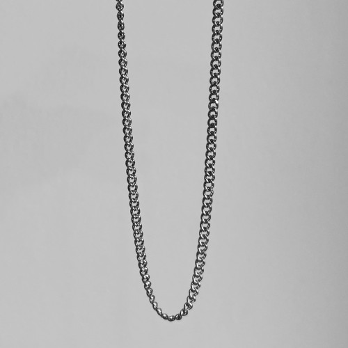 Srebrny naszyjnik choker łańcuch pancerka