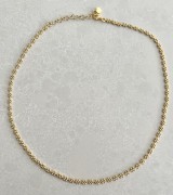 Srebrny pozłacany naszyjnik choker KWIATY