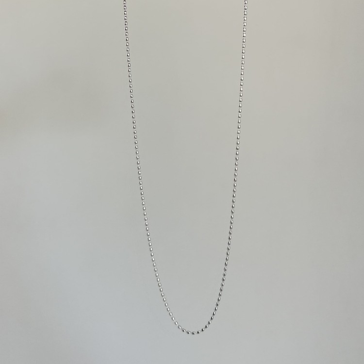 Srebrny naszyjnik srebrna perełka