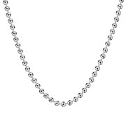 Srebrny naszyjnik choker KULKA