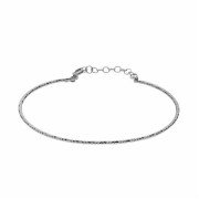 Srebrna bransoletka sztywna BŁYSK