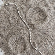 Srebrny naszyjnik choker KULKA