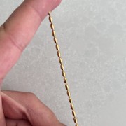 Srebrna pozłacana bransoletka PERŁA