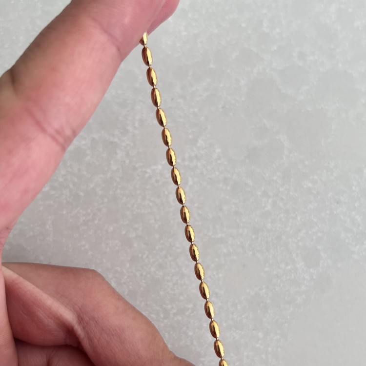 Srebrna pozłacana bransoletka PERŁA