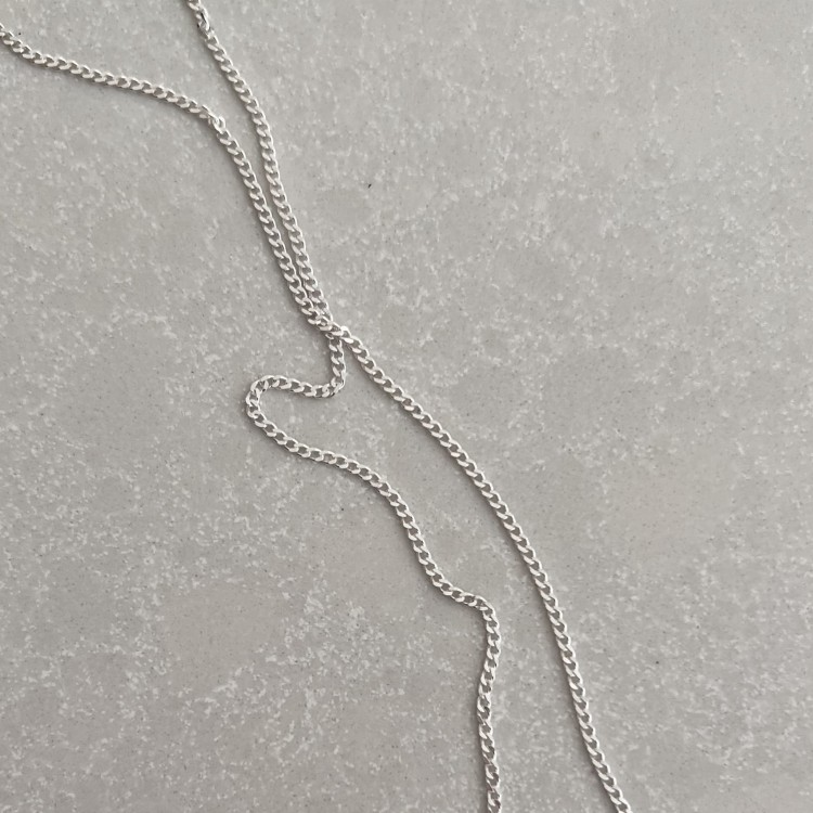 Srebrny naszyjnik PANCERKA 925