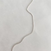 Srebrny naszyjnik PANCERKA 925