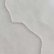 Srebrny naszyjnik łańcuch mini