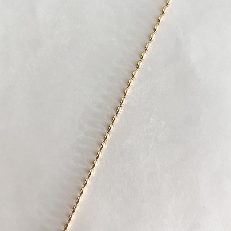 Srebrna pozłacana bransoletka PERŁA