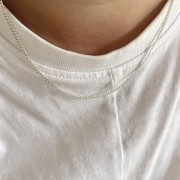 Srebrny naszyjnik PANCERKA 925