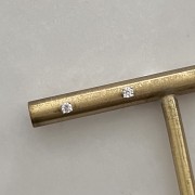 Srebrne kolczyki z cyrkonią 3mm DROBNE