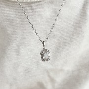 Srebrny naszyjnik WYTWORNY