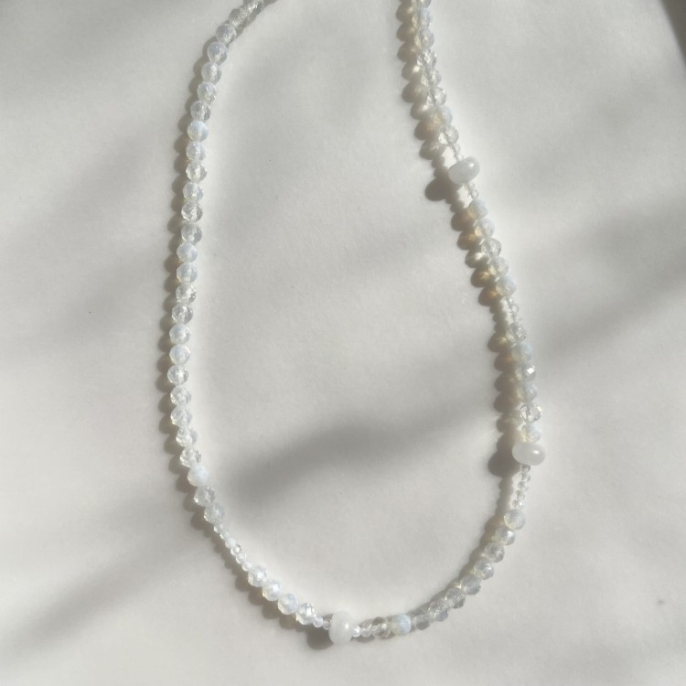 Naszyjnik OPAL OPALIZUJĄCY kamienie naturalne