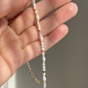 Naszyjnik MORGANIT WIOSNA kamienie naturalne