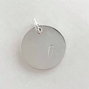 Personalizowana zawieszka z literką – blaszka 12 mm