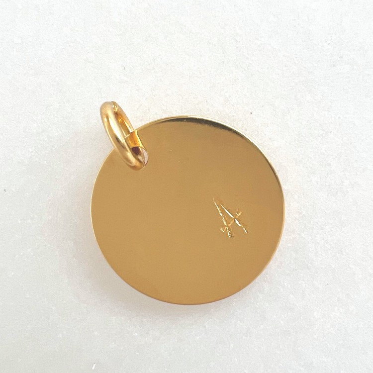 Personalizowana zawieszka z literką – blaszka 12 mm