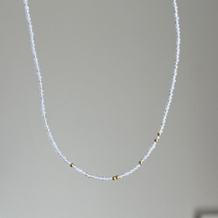 Naszyjnik OPAL OPALIZUJĄCY kamienie naturalne