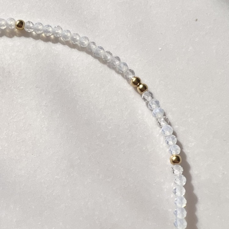 Naszyjnik OPAL OPALIZUJĄCY kamienie naturalne