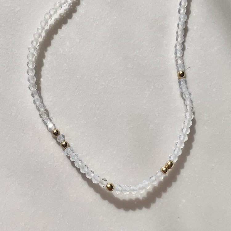 Naszyjnik OPAL OPALIZUJĄCY kamienie naturalne