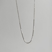 Srebrny naszyjnik choker z kulek BIEL