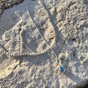 Srebrny naszyjnik choker z kulek BIEL