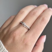 Srebrny pierścionek SUPEŁ