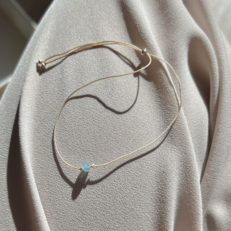 Bransoletka na szczęście  | kryształ górski, masa perłowa, kamień księżycowy