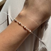 Bransoletka na szczęście  | morganit