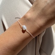 Bransoletka na szczęście  | kamień niebieski