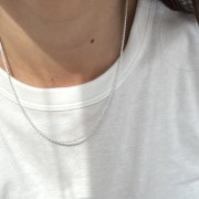 Srebrny naszyjnik SZNUR