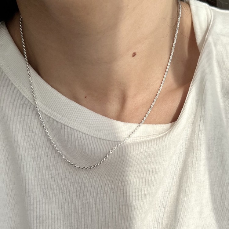 Srebrny naszyjnik SZNUR