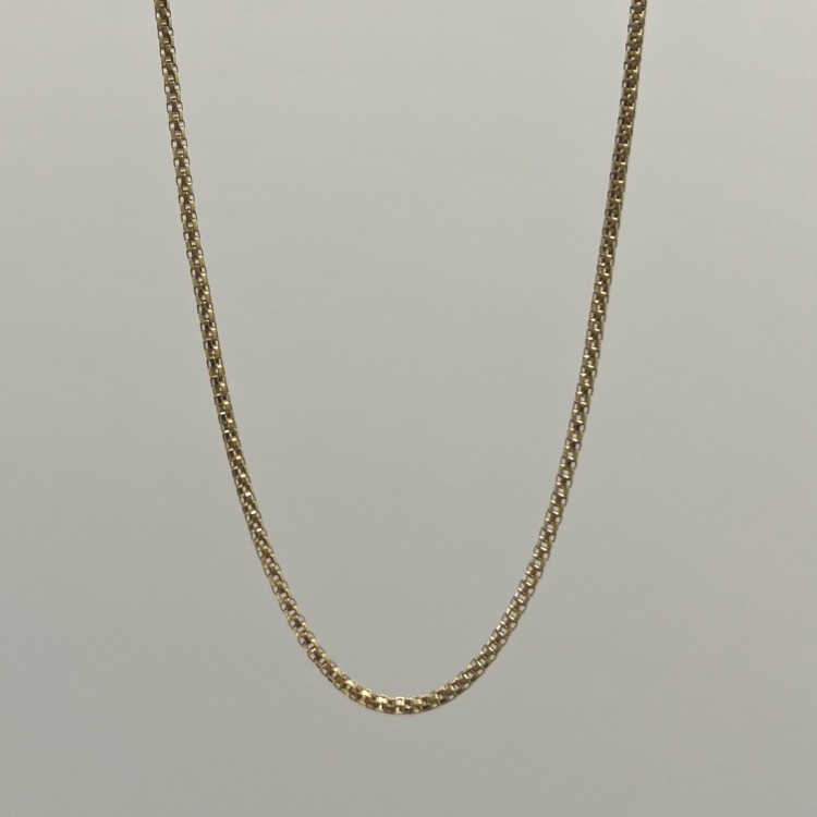 Srebrny pozłacany naszyjnik choker vintage