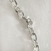 Srebrny naszyjnik ankier No.3