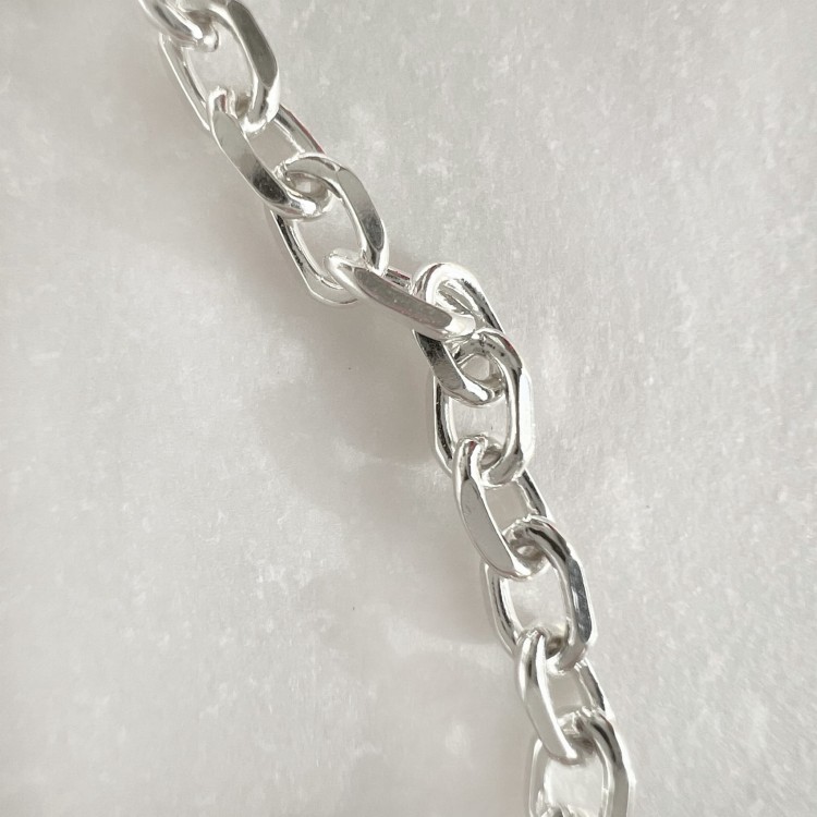 Srebrny naszyjnik ankier No.3