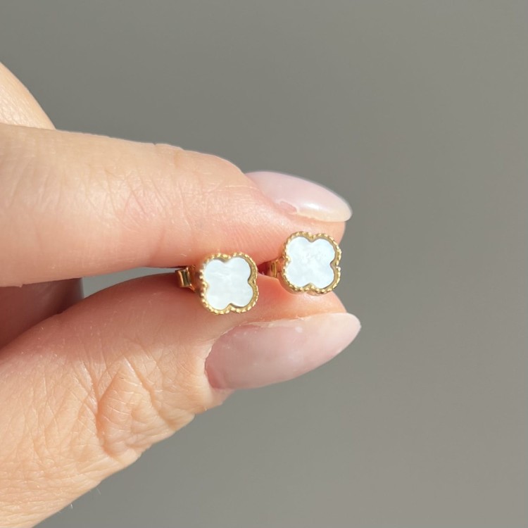 Srebrne kolczyki KONICZYNA czarne onyks mini