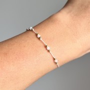 Bransoletka na szczęście  | morganit