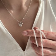 Naszyjnik CYRKONIE KRYSZTAŁ