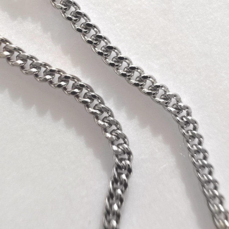 Srebrny naszyjnik PANCERKA 925