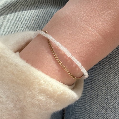 Bransoletka CYRKONIE KRYSZTAŁ