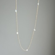 Naszyjnik z kamieni naturalnych PEONIA