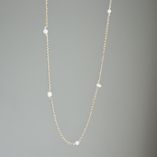 Naszyjnik z kamieni naturalnych PEONIA