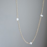 Naszyjnik z kamieni naturalnych PEONIA