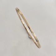 Bransoletka sztywna koło z żółtego złota 7,90g 585