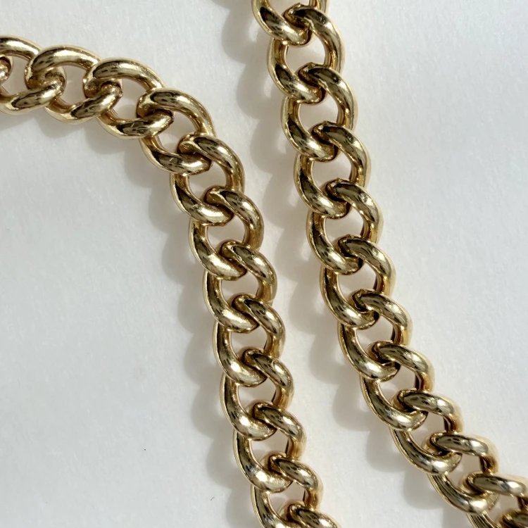 Srebrny pozłacany naszyjnik choker łańcuch pancerka